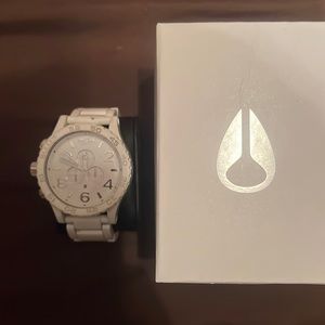 White Nixon 51-30 chrono watch.